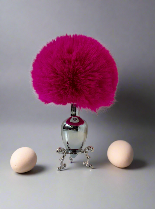 Cotton Candy Fluff – Ultra Soft Bunny Tail Plug