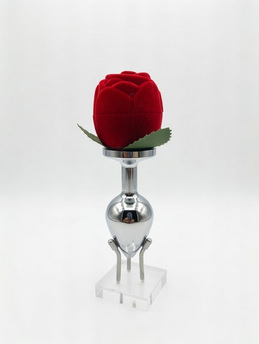 Rose Proposal Butt Plug 🌹 The Perfect Promise Ring & Engagement Surprise