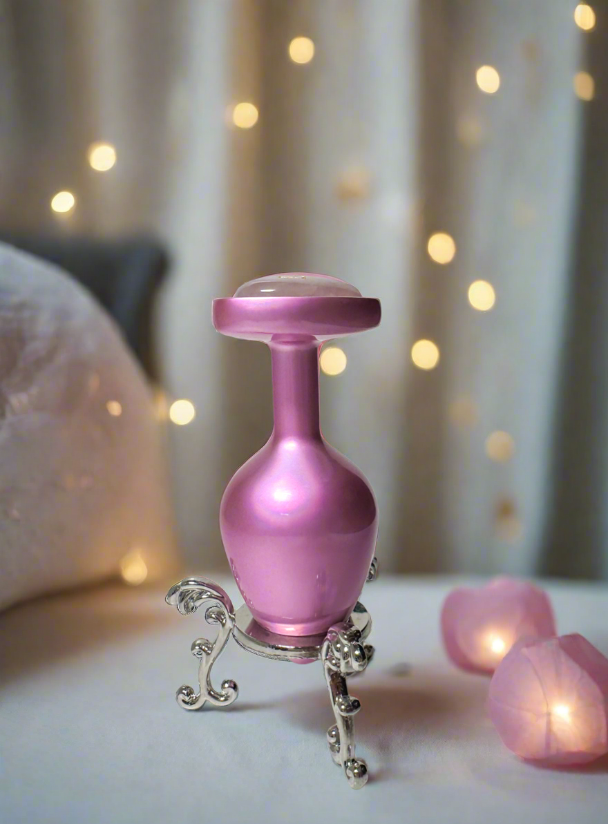Enchanted Desire Rose Quartz Plug