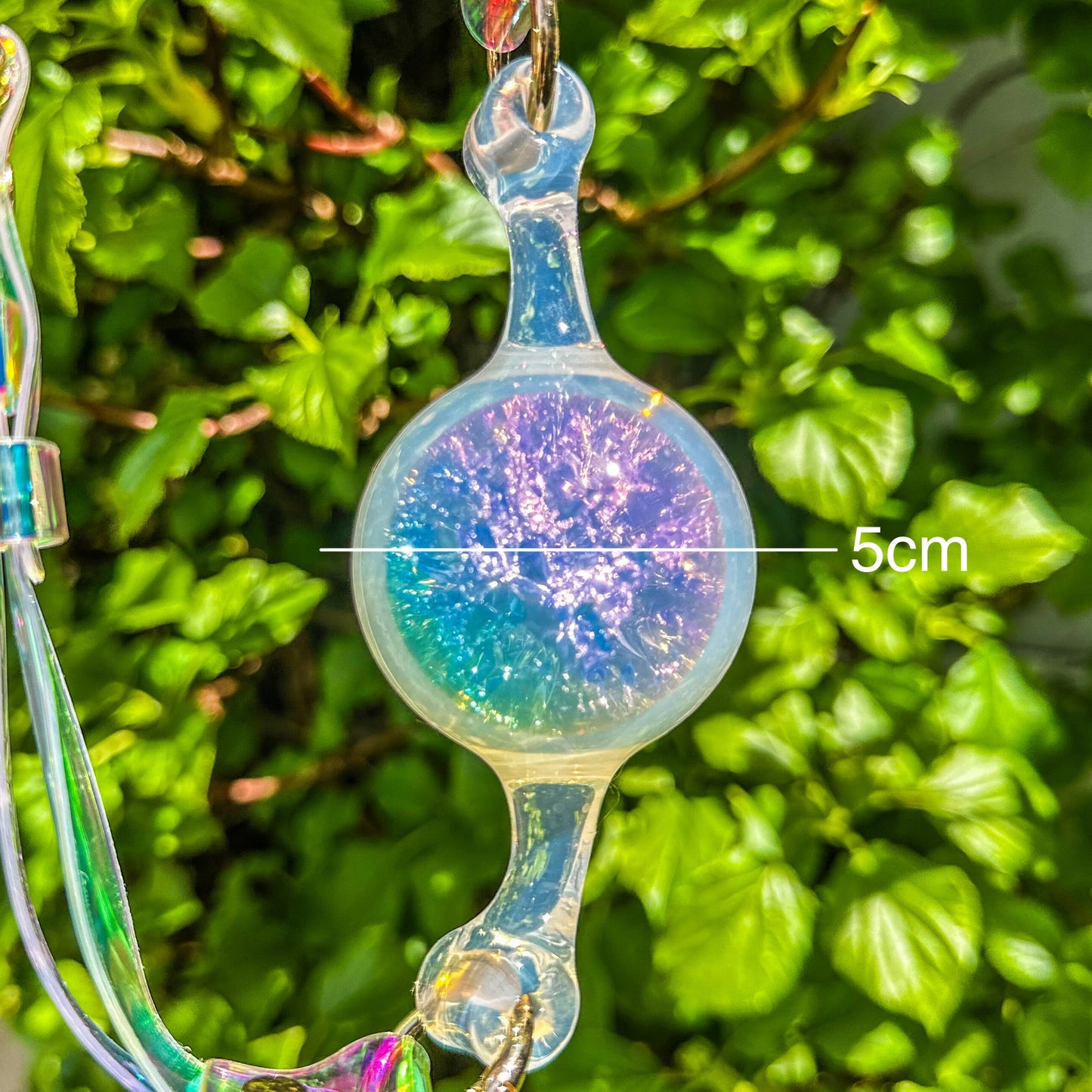 Rainbow Prism Silicone Ball Gag – Soft-Bite, Crystal Core Restraint