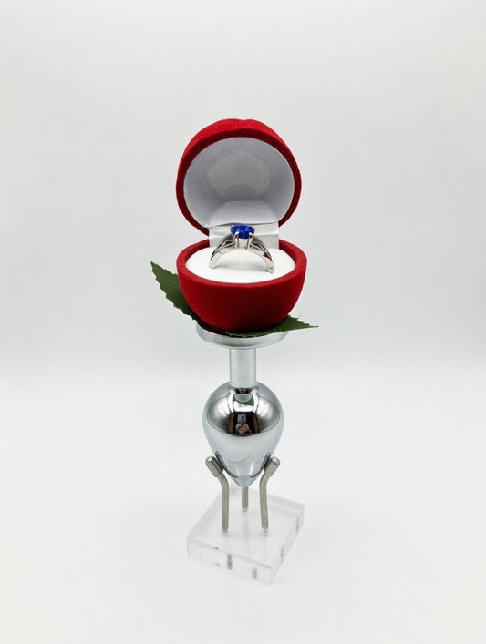 Rose Proposal Butt Plug 🌹 The Perfect Promise Ring & Engagement Surprise