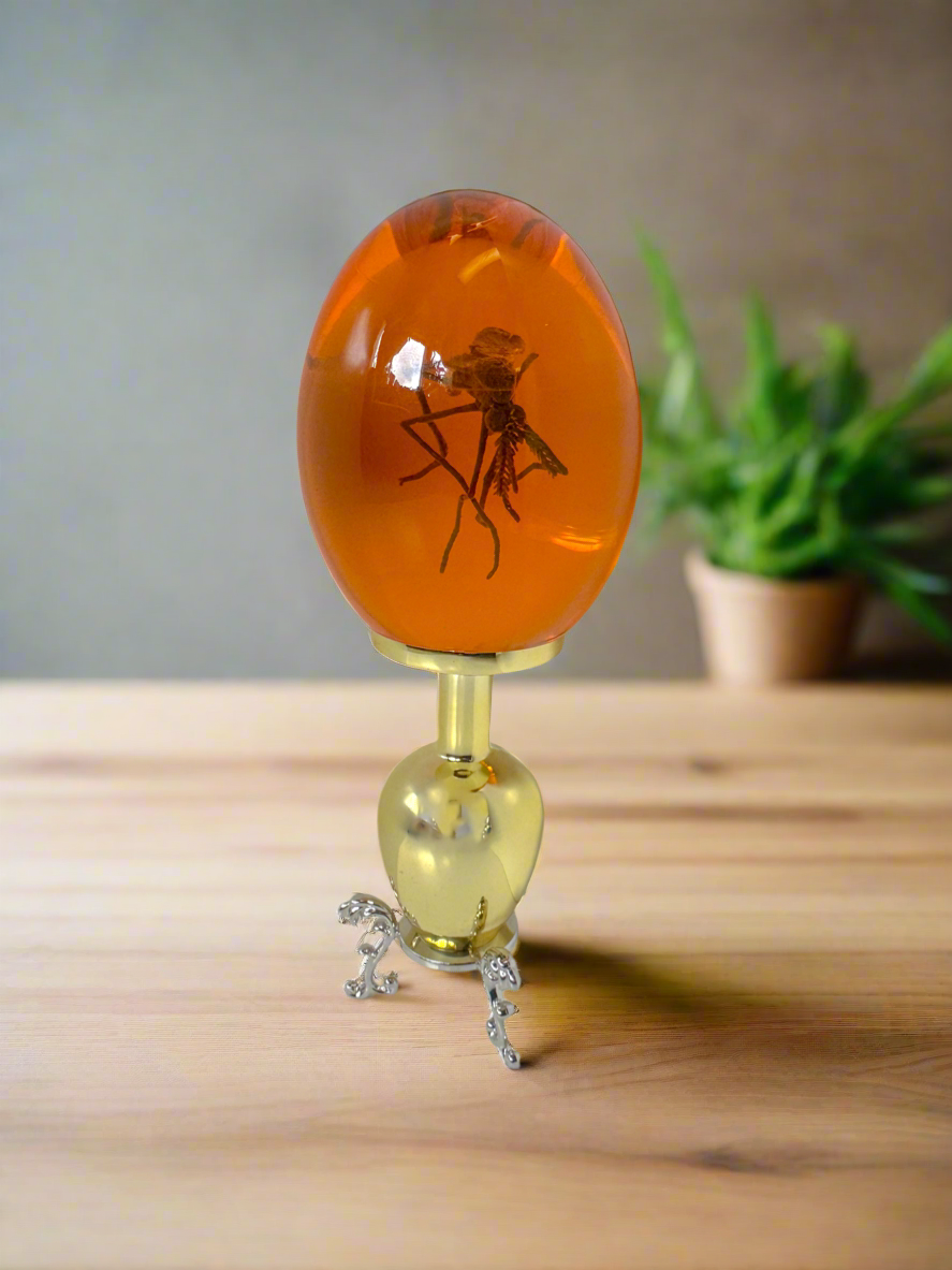 Amber Dreams – Jurassic-Inspired Gold Butt Plug