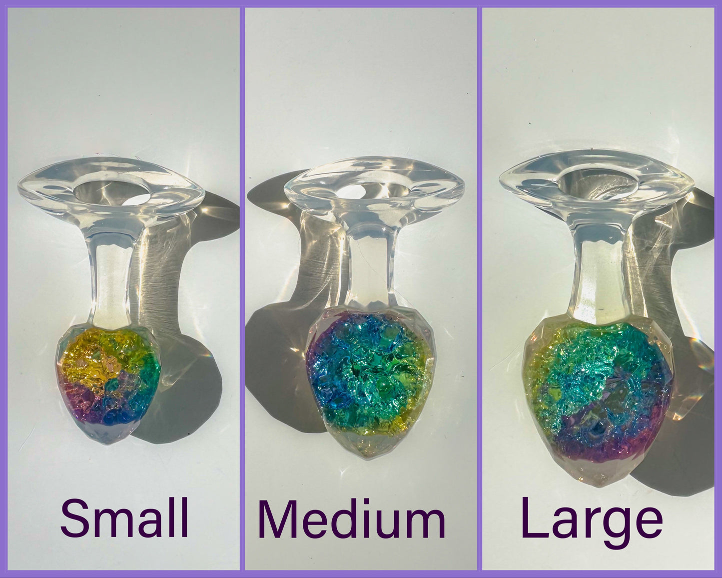 Prism Tease – Crystal Core Silicone Plug Set