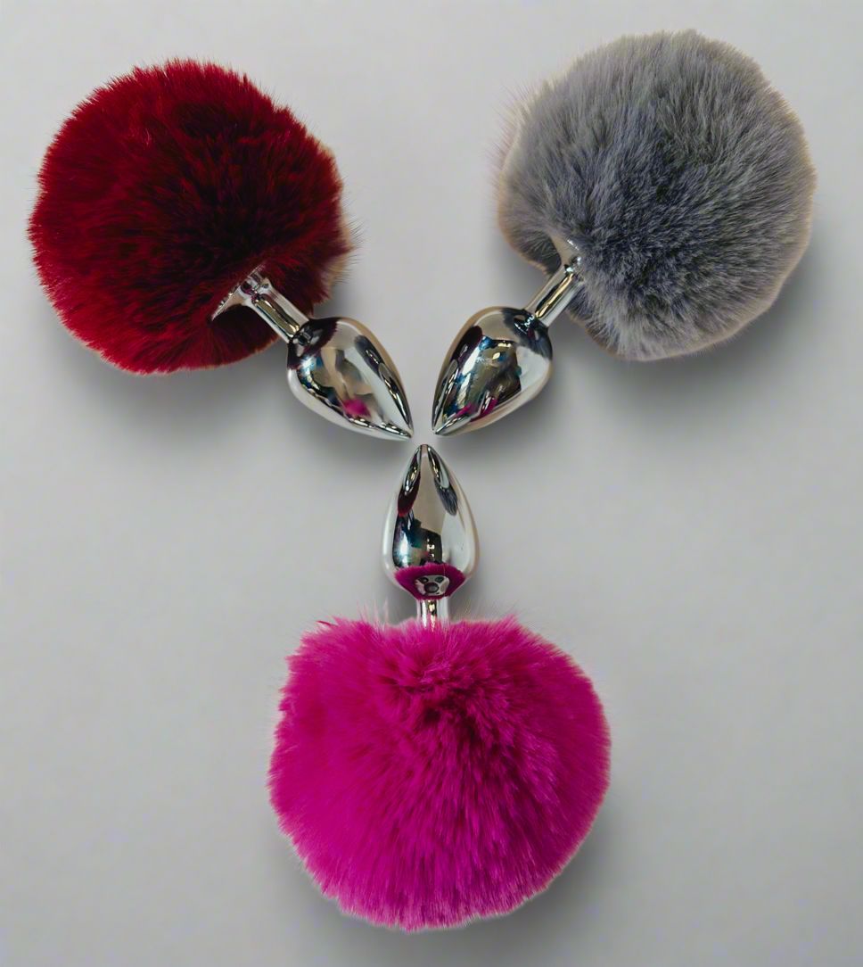 Cotton Candy Fluff – Ultra Soft Bunny Tail Plug