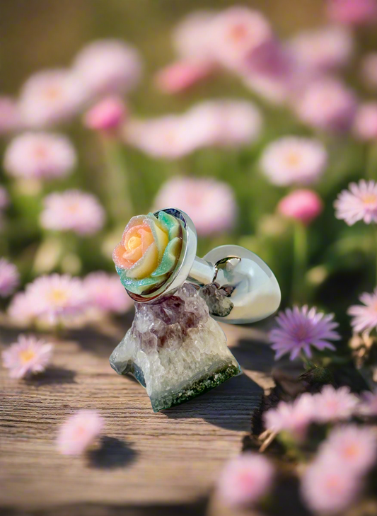 Sugar Bloom Glow Plug – A Sparkling Moonlit Garden