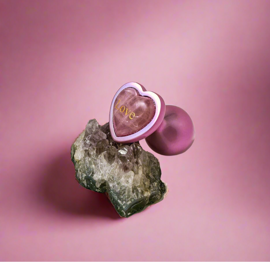 Enchanted Desire Rose Quartz Plug