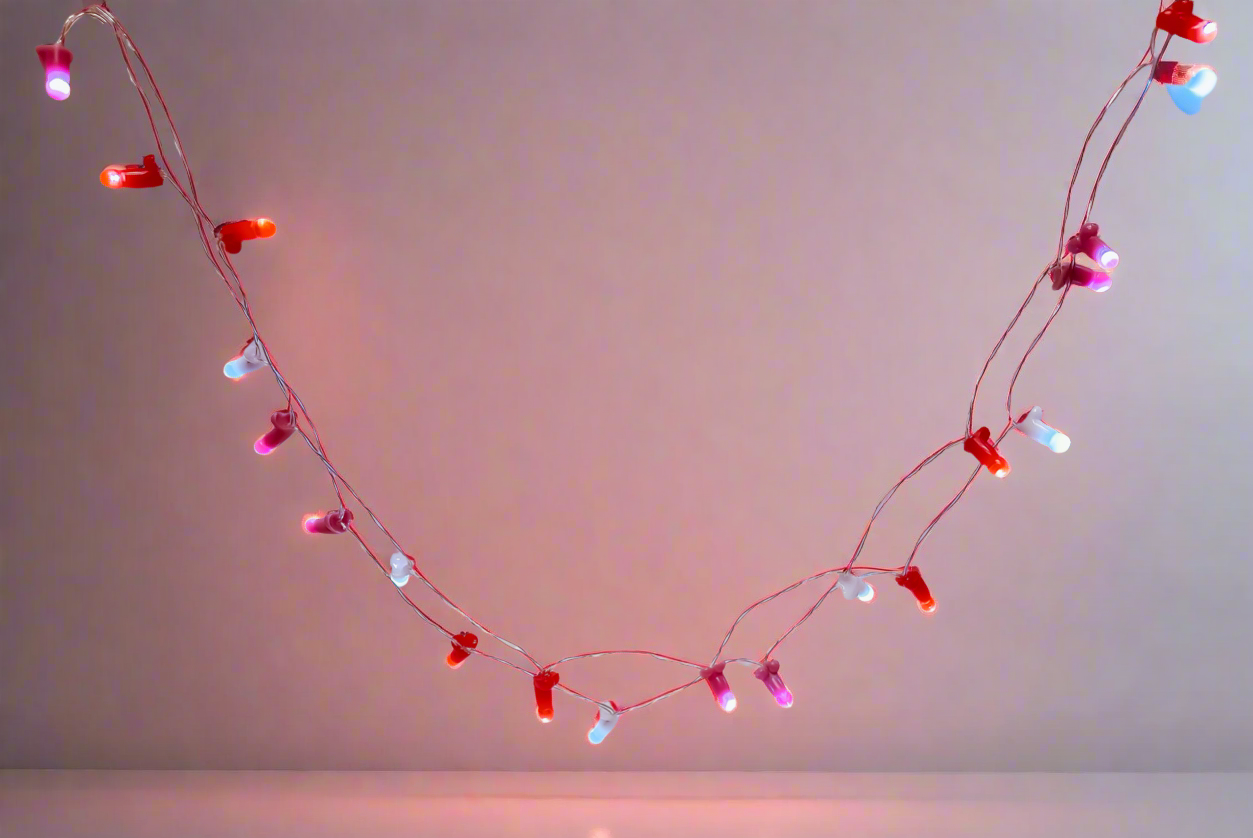 Valentine’s Day Teeny Penie 20 String Lights