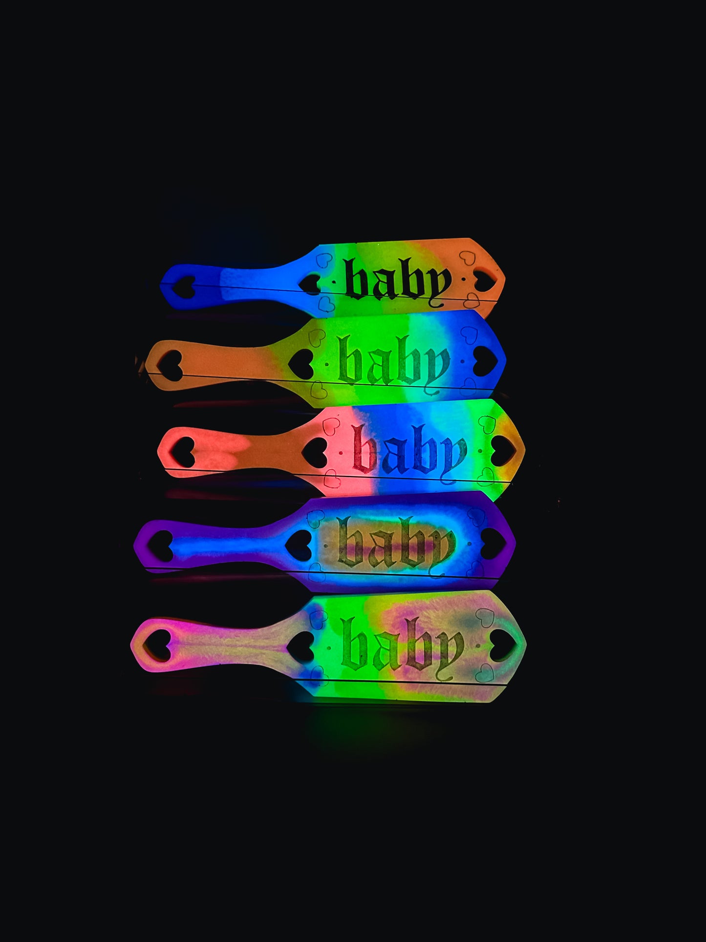BABY Impact Paddle – UV Reactive & Glow-in-the-Dark