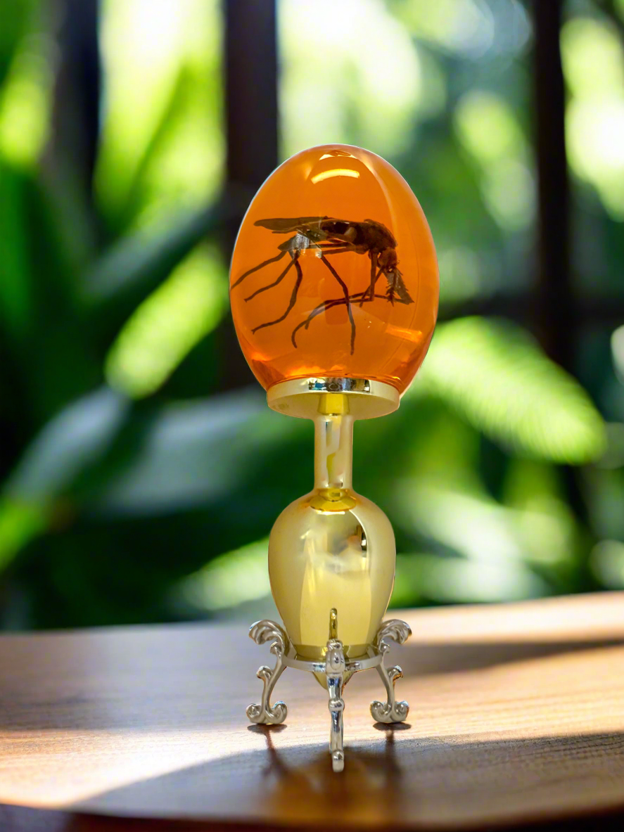 Amber Dreams – Jurassic-Inspired Gold Butt Plug