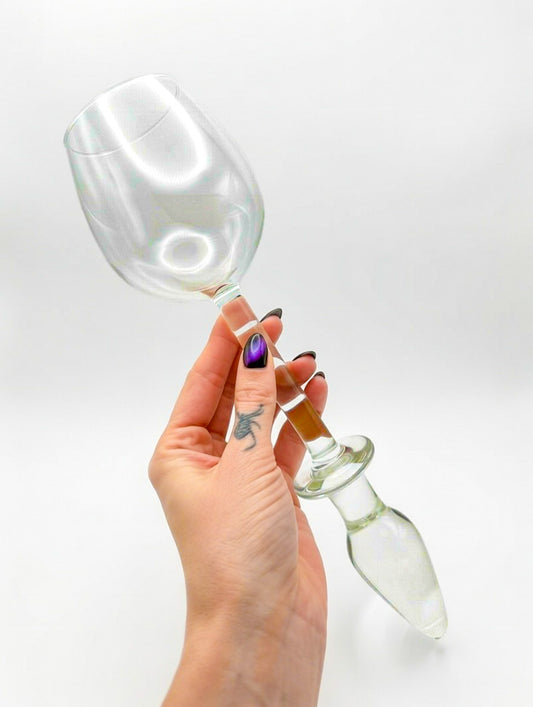 Wine Glass Butt Plug
