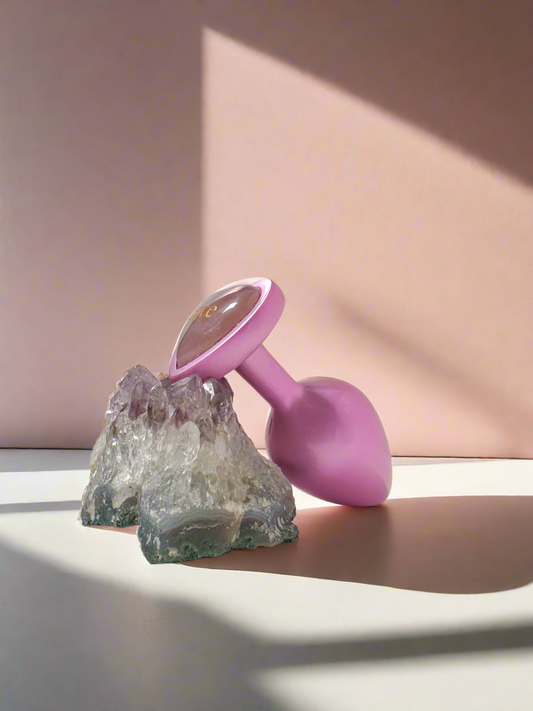 Enchanted Desire Rose Quartz Plug