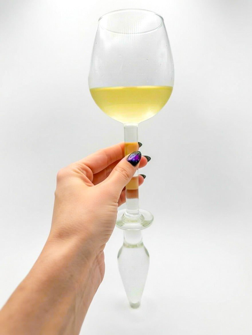 Wine Glass Butt Plug